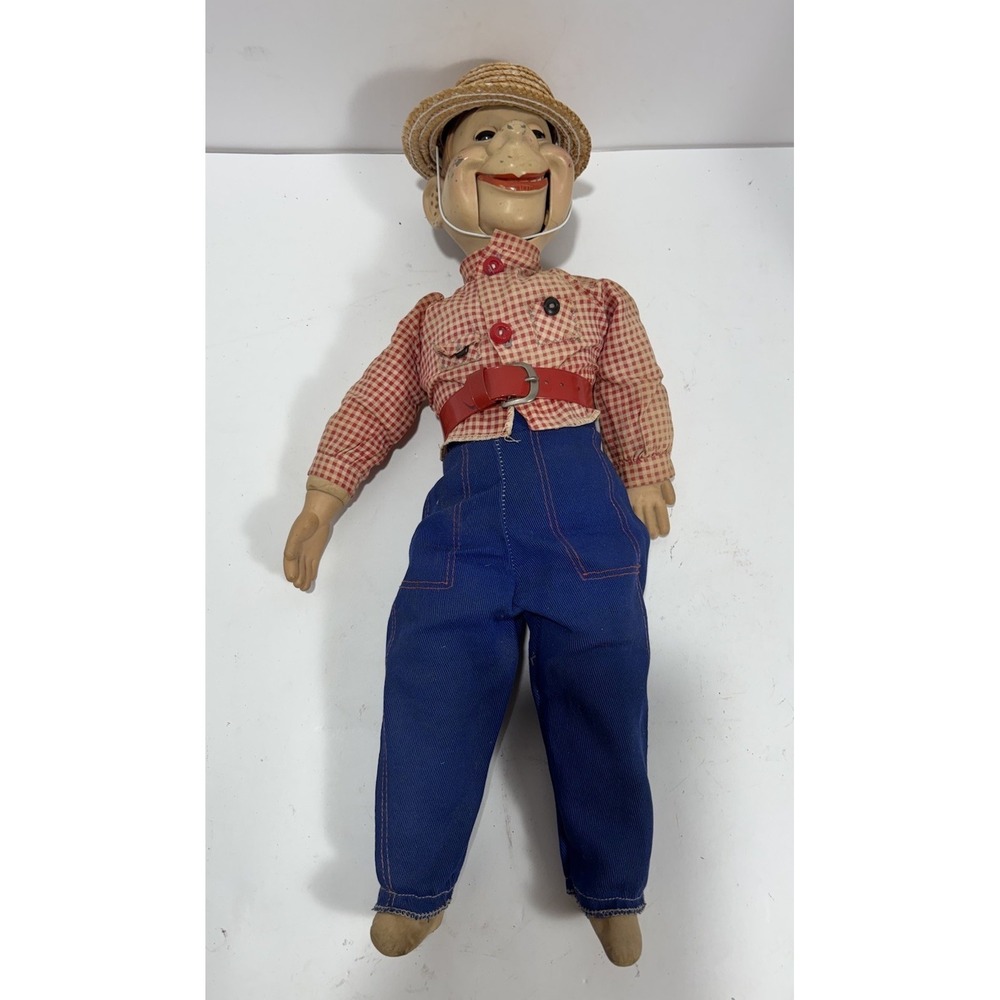Howdy Doody 1950's Ventriloquist Doll - With Sleep Eyes - 19" Tall by Ideal Toys